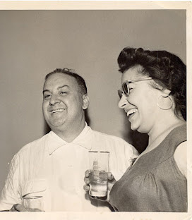 Luiz e Diná no Clubinho